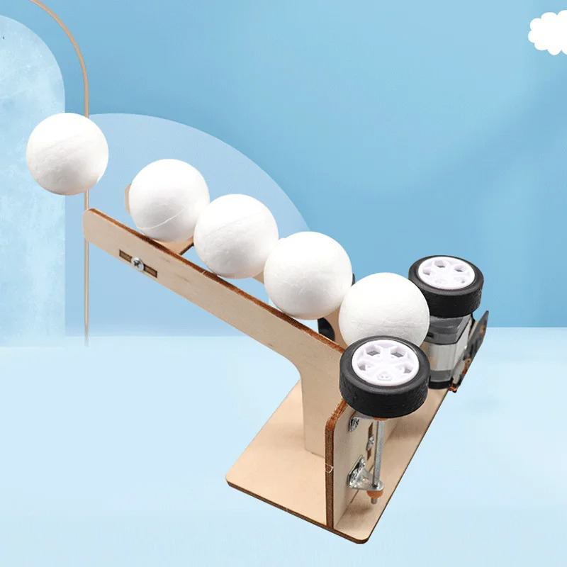 電動ボールピッチングマシンキット DIY科学玩具 教育技術プ - Science Project Kit のレビューと価格
