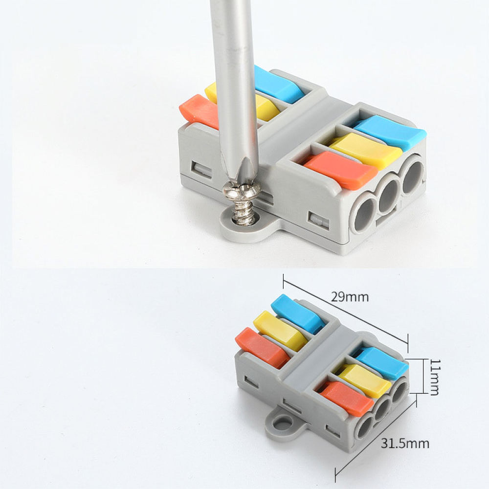 電気ケーブル用端子台、素早い配線接続が可能な2入力2出力プッ - Circuit Snap Kit のレビューと価格