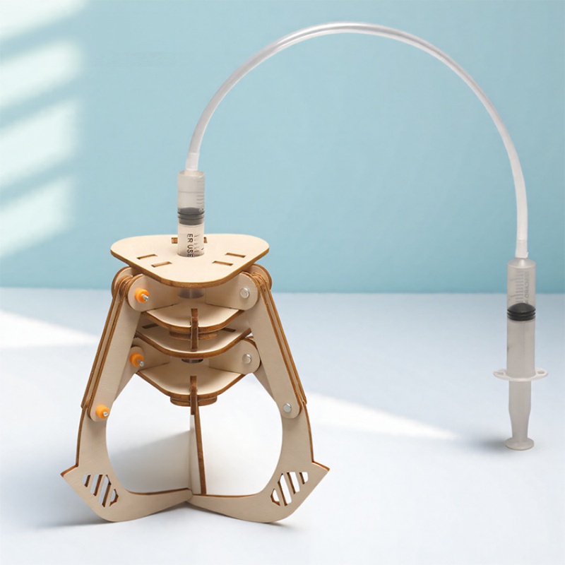 DIY式ステムピストン油圧式メカニカルグリッパーモデルおもち - Science Project Kit のレビューと価格